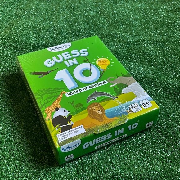 World of Animals Guess in 10 Skillmatics Educational Family Board Game NEW - Picture 1 of 8